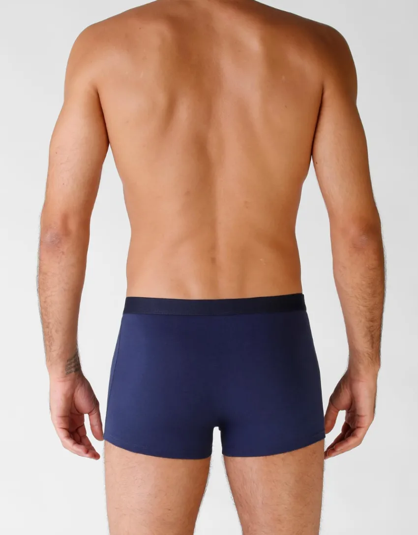 Uomo LOVABLE Multipack|Boxer-Bipack boxer in cotone elasticizzato, bluREF# L09G4