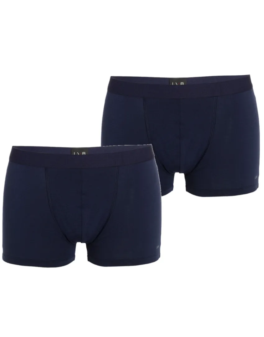 Uomo LOVABLE Multipack|Boxer-Bipack boxer in cotone elasticizzato, bluREF# L09G4