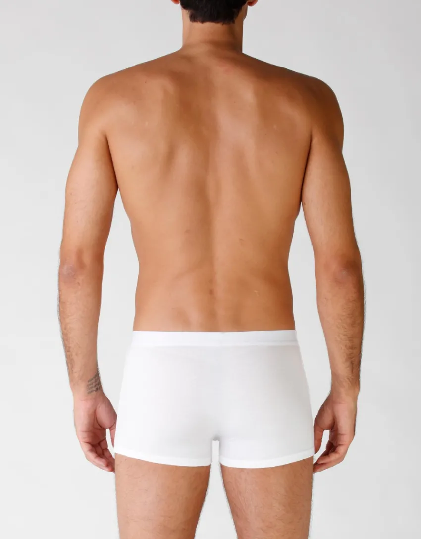 Uomo LOVABLE Multipack|Boxer-Bipack boxer in cotone elasticizzato, biancoREF# L09G4