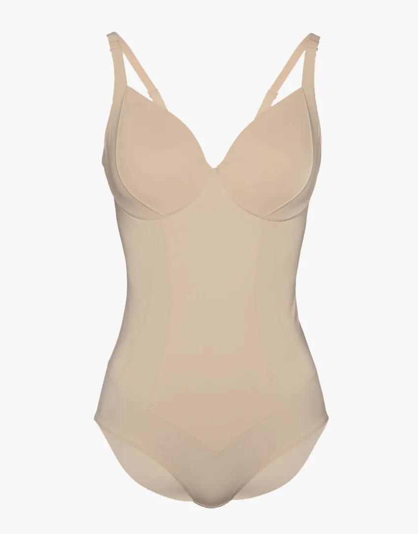 Donna LOVABLE Body E Lingerie-Body in microfibra con ferretto ultimate modelling Medio sostegno, skinREF# L3023