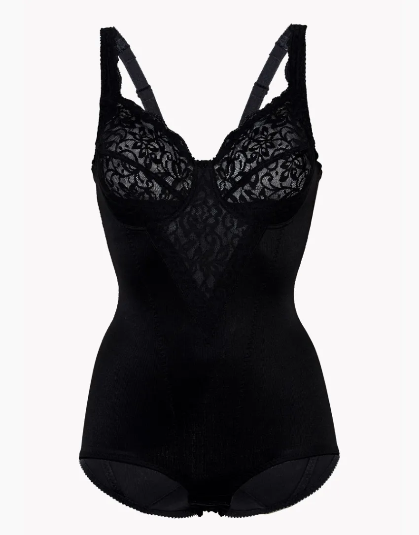 Donna LOVABLE Body E Lingerie-Body senza ferretto Lov’Ring alta contenitività in pizzo, REF# L8790