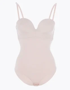 Donna LOVABLE Body E Lingerie|Coppa D-Body strapless microfibra, skinREF# L0DEJ