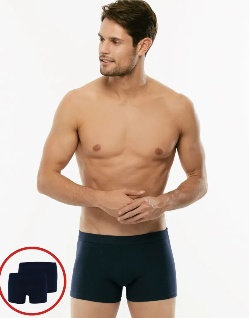 Uomo LOVABLE Multipack|Boxer-Boxer Bipack Cotton Stretch In cotone elasticizzato, REF# 05XS