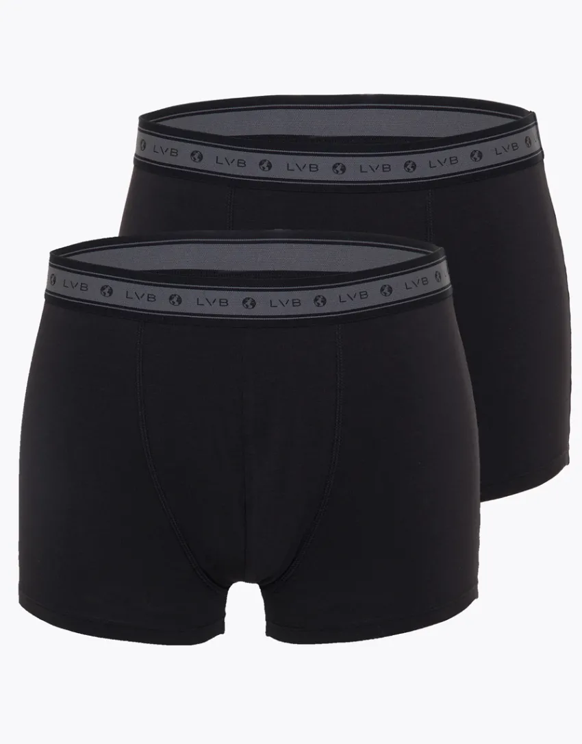 Uomo LOVABLE Multipack|Boxer-Boxer bipack uomo in cotone biologico, REF# L0A6C