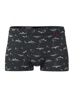 Uomo LOVABLE Boxer-Boxer Funny Xmas in stretch cotton, stampa montagnaREF# L0E9W