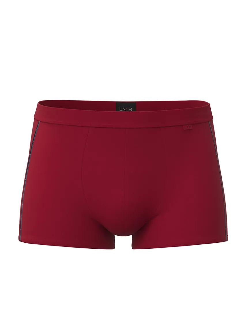 Uomo LOVABLE Boxer-Boxer Solid Red Xmas, rosso profilo checkREF# L0DLI