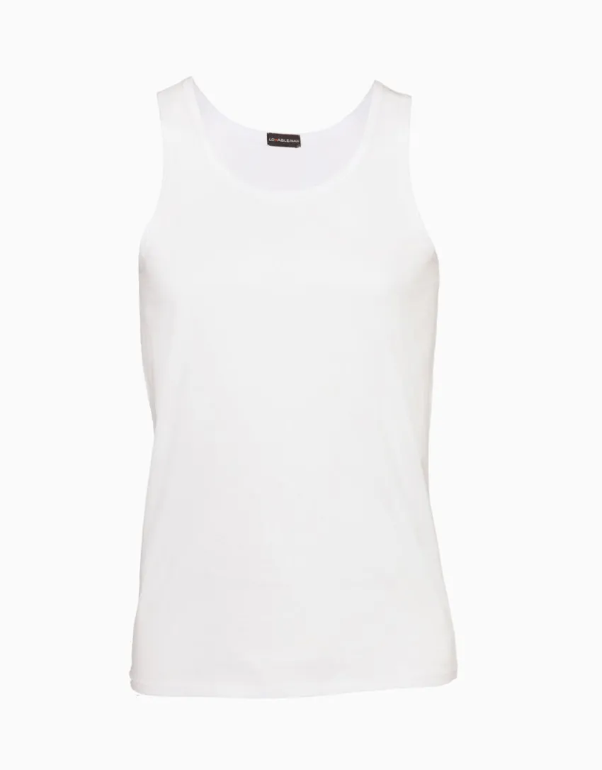 Uomo LOVABLE Canotte E Smanicati-Canotta 100% Pure Cotton in cotoneREF# 05XQ