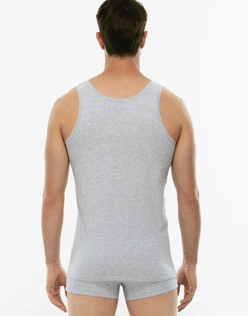 Uomo LOVABLE Canotte E Smanicati-Canotta 100% Pure Cotton in cotoneREF# 05XQ