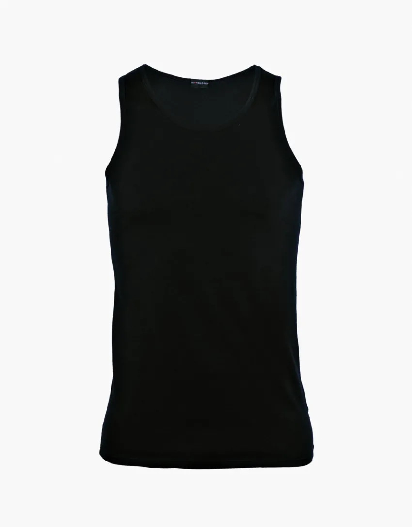 Uomo LOVABLE Canotte E Smanicati-Canotta Cotton Stretch in cotone elasticizzato, REF# L05XV