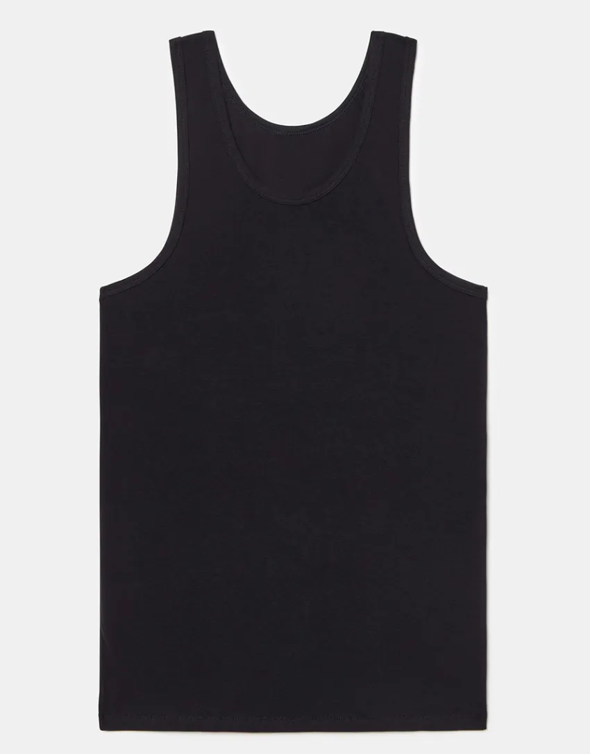Uomo LOVABLE Canotte E Smanicati-Canotta girocollo Cool Sensation in Stretch Cotton, REF# L0DGN