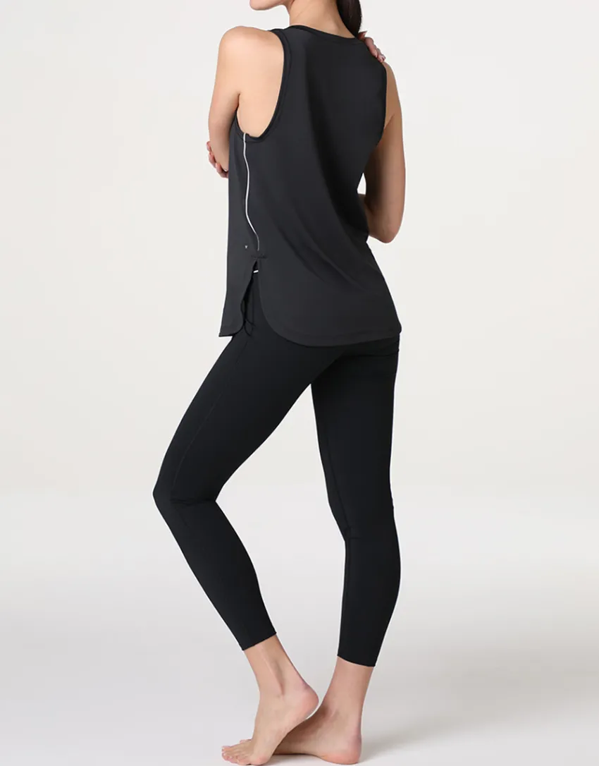 Donna LOVABLE Sport|Top E Smanicati-Canotta Sportiva Active Comfort Traspirante, REF# LLDV1