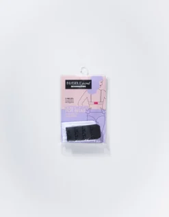 Donna LOVABLE Accessori-Estensioni da reggiseni Invisible Secret, confezione x3 nero e biancoREF# L1610