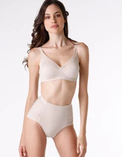 Donna LOVABLE Guaine-Guaina contenitiva Shaping New Fit in microfibra doppiata e tulle, skinREF# L0CVP