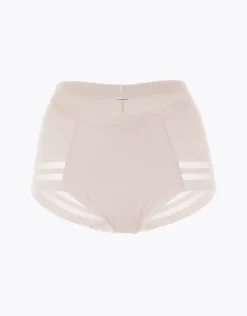 Donna LOVABLE Guaine-Guaina contenitiva Shaping New Fit in microfibra doppiata e tulle, skinREF# L0CVP