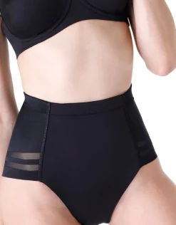 Donna LOVABLE Guaine-Guaina contenitiva Shaping New Fit in microfibra doppiata e tulle, REF# L0CVP
