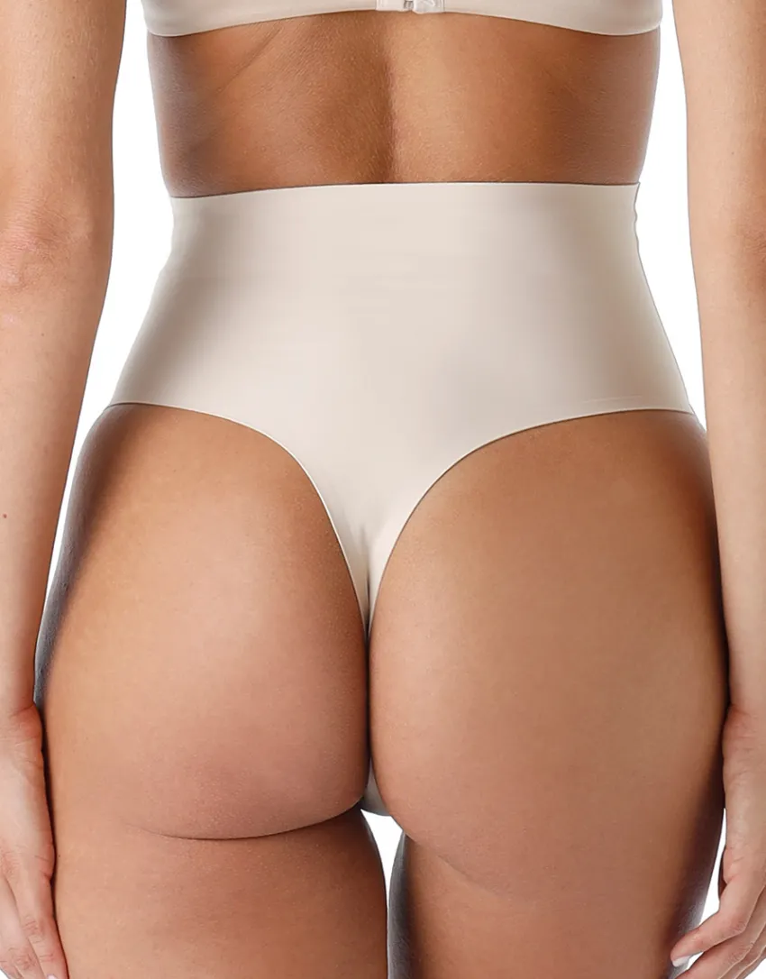 Donna LOVABLE Guaine-Guaina Perizoma Vita Alta modellante Smooth Shaping in microfibra, skinREF# L0E00