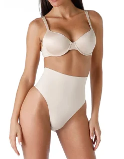 Donna LOVABLE Guaine-Guaina Perizoma Vita Alta modellante Smooth Shaping in microfibra, skinREF# L0E00
