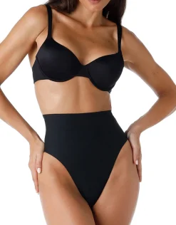 Donna LOVABLE Guaine-Guaina Perizoma Vita Alta modellante Smooth Shaping in microfibra, REF# L0E00