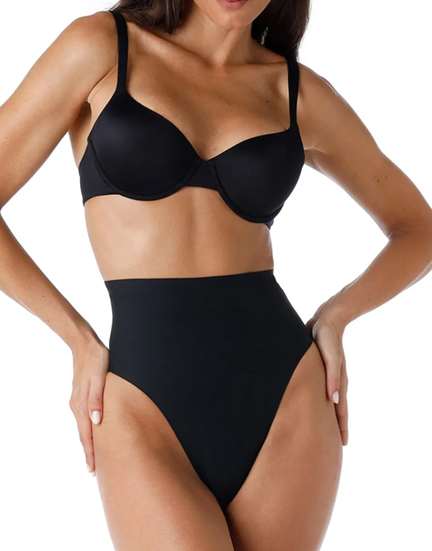 Donna LOVABLE Guaine-Guaina Perizoma Vita Alta modellante Smooth Shaping in microfibra, REF# L0E00