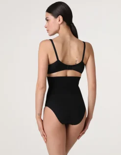 Donna LOVABLE Guaine-Guaina Slip Vita Alta modellante Silhouette Shaping in microfibra, REF# LLEJW
