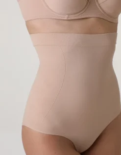 Donna LOVABLE Guaine-Guaina Slip Vita Alta modellante Silhouette Shaping in microfibra, REF# LLEJW