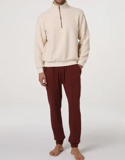 Uomo LOVABLE Pigiami-Homewear con Zip Pelliccetta e Interlock, REF# L0ELM