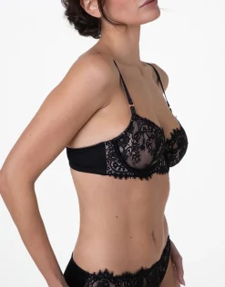 Donna LOVABLE Balconcino|Con Ferretto-Reggiseno balconcino con ferretto Le Studio in pizzo, REF# L0EE5