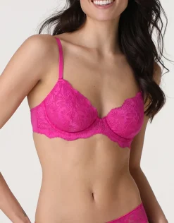 Donna LOVABLE Balconcino|Con Ferretto-Reggiseno Balconcino con Ferretto Petal Lace in pizzo, REF# L0EOH