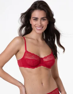 Donna LOVABLE Balconcino|Con Ferretto-Reggiseno Balconette con Ferretto Pretty Lace in pizzo, REF# L0DJV