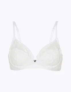 Donna LOVABLE Coppa E|Coppa D-Reggiseno con ferretto Anniversary Lace in pizzo riciclato e tulle, REF# L0CCE
