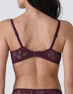 Donna LOVABLE Con Ferretto-Reggiseno con Ferretto Art Flower Lace in pizzo, REF# L0EGN