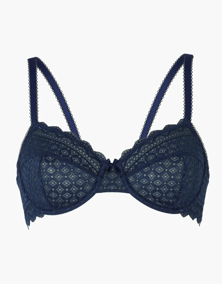 Donna LOVABLE Con Ferretto-Reggiseno con Ferretto Graphic Lace in pizzo, REF# L0EG4