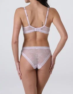Donna LOVABLE Con Ferretto-Reggiseno con Ferretto Romance Lace in pizzo, lillaREF# L0E9P
