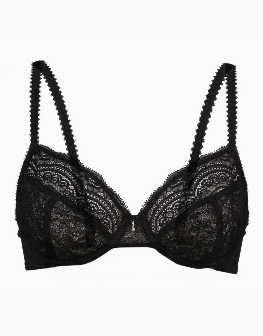Donna LOVABLE Coppa E|Coppa D-Reggiseno con ferretto senza imbottitura Celebrity, , in pizzo elasticoREF# 04HV