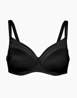 Donna LOVABLE Coppa E|Coppa D-Reggiseno con ferretto senza imbottitura Shaping New Fit in microfibra, REF# 05X7