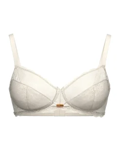 Donna LOVABLE Con Ferretto-Reggiseno con ferretto Trendy Lurex in pizzo e tulle, REF# L0DJP