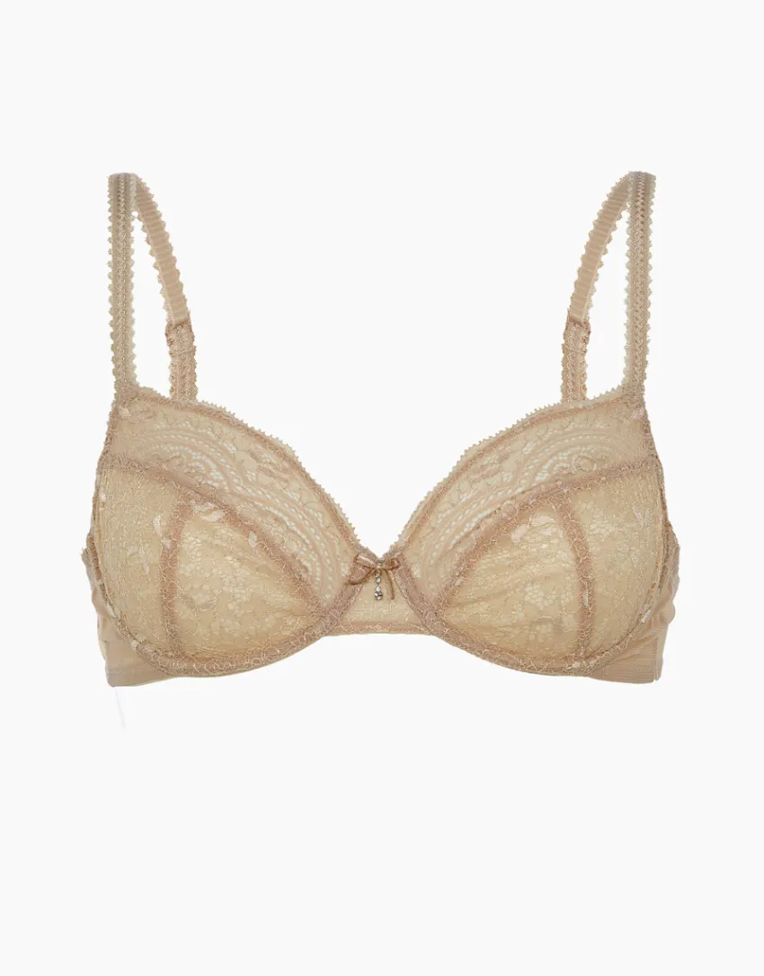 Donna LOVABLE Coppa E|Coppa D-Reggiseno Ferretto senza imbottitura Celebrity, , in pizzo e tulleREF# L04HV