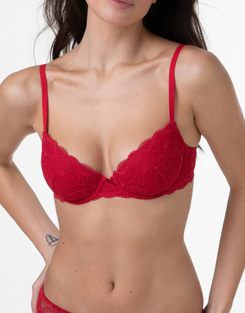 Donna LOVABLE Imbottiti|Con Ferretto-Reggiseno Imbottito con Ferretto Pretty Lace in pizzo, REF# L0DJW