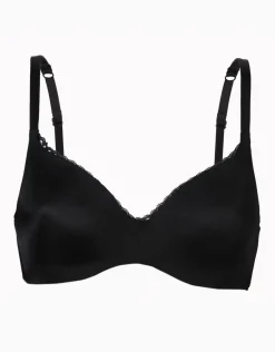 Donna LOVABLE Coppa D|Coppa C-Reggiseno leggermente imbottito 24H lift con sistema infilo-sfilo ferretto in microfibra, REF# 4125