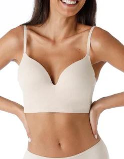 Donna LOVABLE Coppa D|Coppa C-Reggiseno push up invisible, skinREF# L0DEI