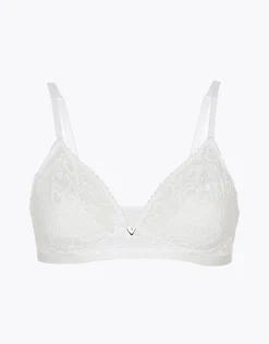 Donna LOVABLE Coppa D|Coppa C-Reggiseno senza ferretto Anniversary Lace in pizzo riciclato, REF# L0CCF