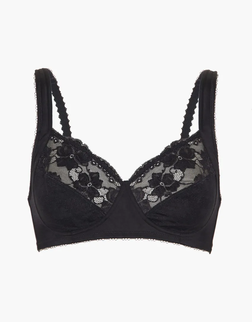 Donna LOVABLE Coppa D|Coppa C-Reggiseno senza ferretto senza imbottitura Exuberance, , in pizzo. Alto sostegno.REF# 4078