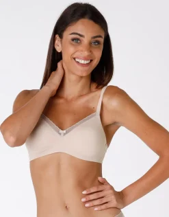 Donna LOVABLE Coppa D|Coppa C-Reggiseno senza ferretto My Daily Comfort in microfibra, REF# 027O