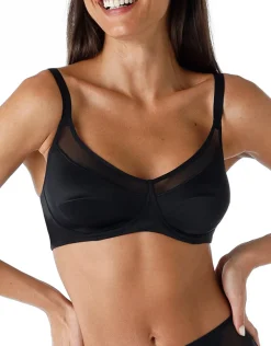 Donna LOVABLE Coppa E|Coppa D-Reggiseno senza ferretto Modern Shaping in microfibra, REF# L0CVO