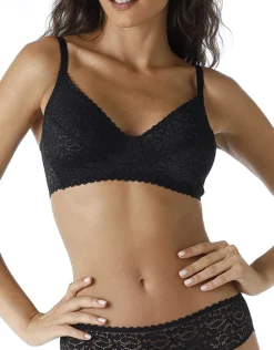 Donna LOVABLE Coppa D|Coppa C-Reggiseno senza ferretto Value Elegance in pizzo elastico, REF# L0DFF