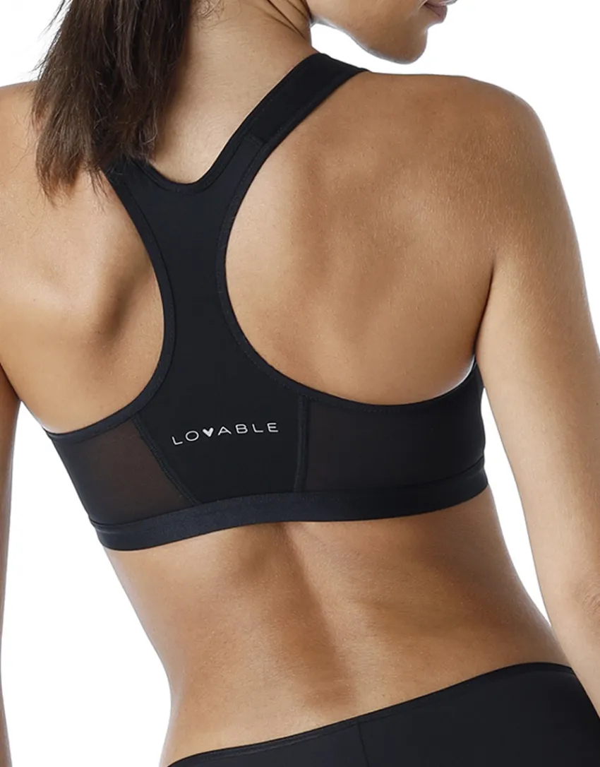 Donna LOVABLE Sport|Reggiseni Sportivi-Reggiseno sportivo Active Comfort con apertura frontale alto impatto, REF# L0DR8