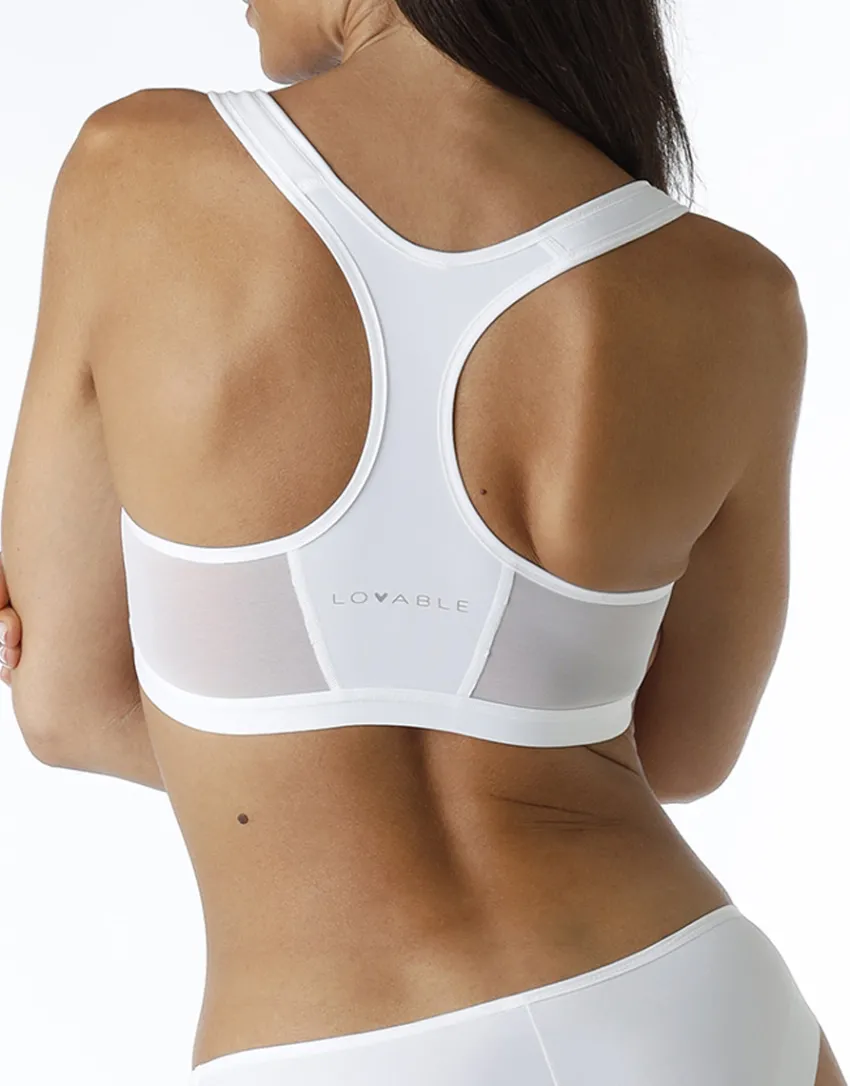 Donna LOVABLE Sport|Reggiseni Sportivi-Reggiseno sportivo Active Comfort con apertura frontale alto impatto, REF# L0DR8