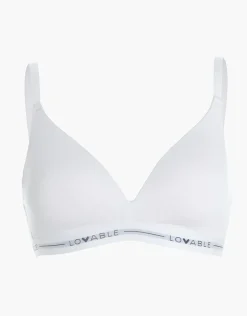 Donna LOVABLE Triangolo|Imbottiti-Reggiseno triangolo imbottito senza ferretto My in cotone modal, REF# L0DCQ