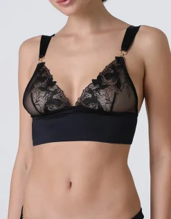 Donna LOVABLE Triangolo|Senza Ferretto-Reggiseno Triangolo Senza Ferretto L'Elegance in pizzo, REF# L0EHB