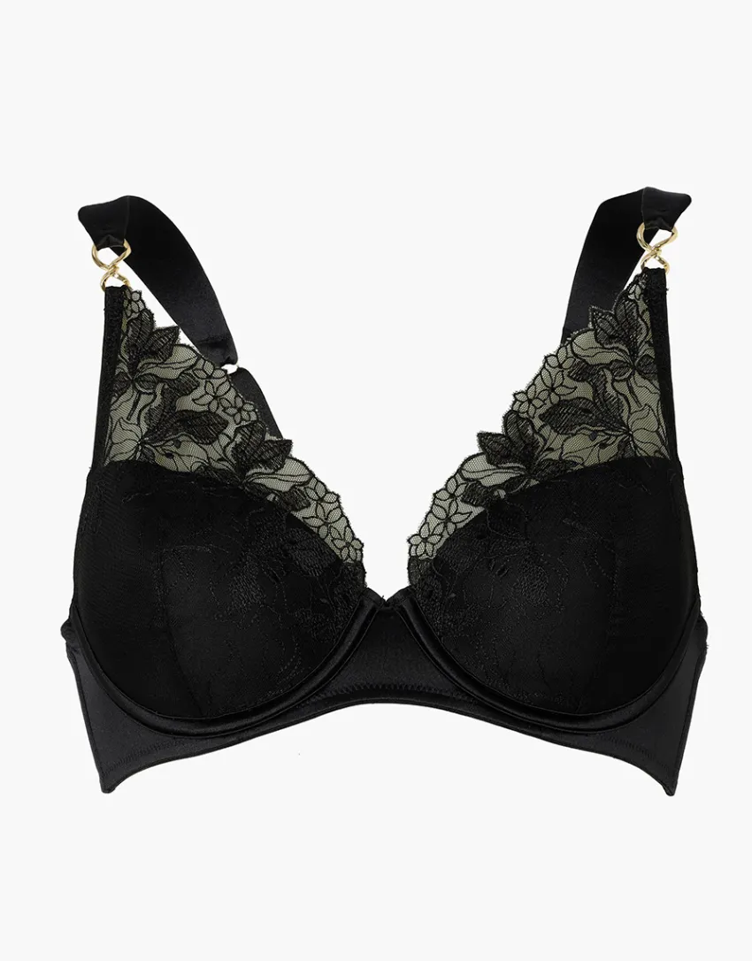 Donna LOVABLE Imbottiti|Con Ferretto-Reggiseno Vela Imbottito con Ferretto L'Elegance in pizzo, REF# L0EHE